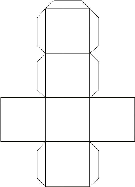 Cube Template Paper
