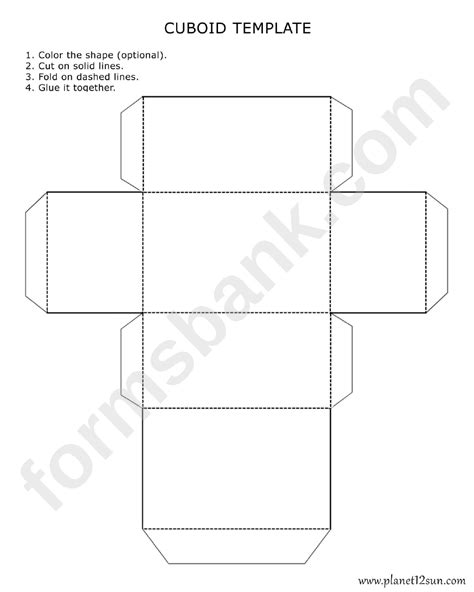 Cuboid Printables
