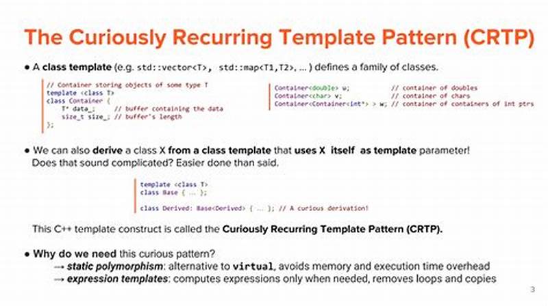 Curiously Recurring Template Pattern C   Example