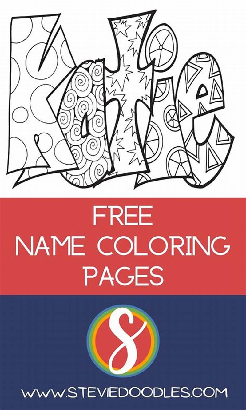 Custom Coloring Pages Names