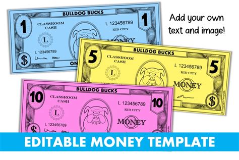 Custom Fake Money Template