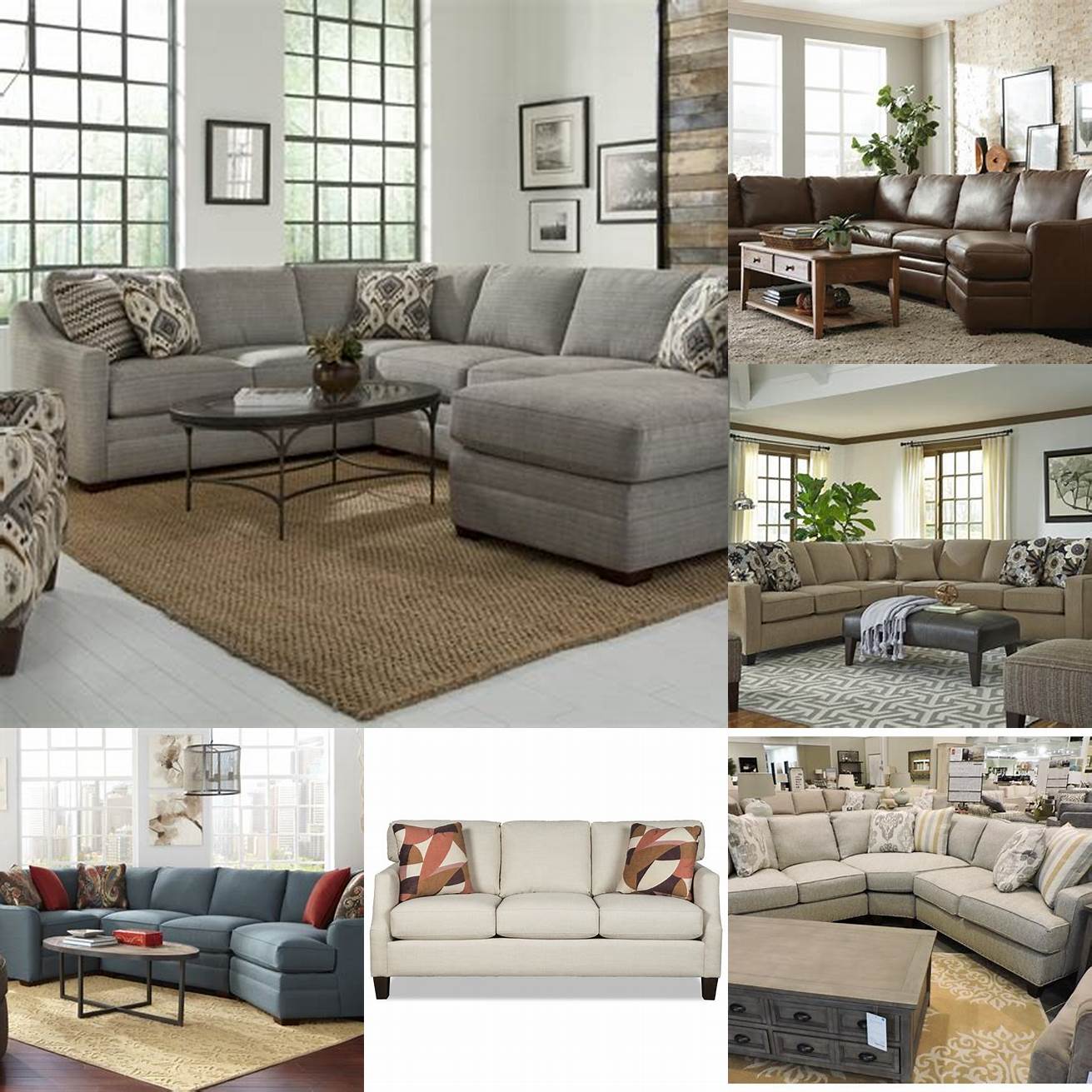 Customizable options available from many furniture manufacturers