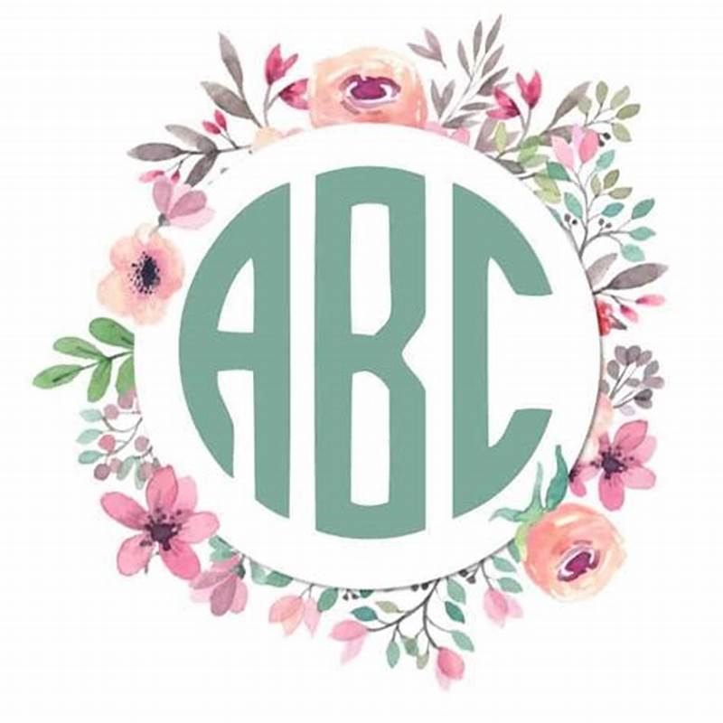 Customizable Monogram Printable