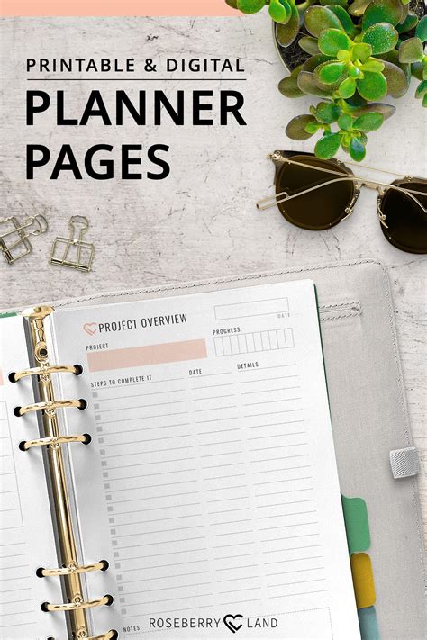 Customizable Planner Printable