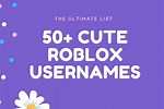 Cute Aesthetic Roblox Usernames
