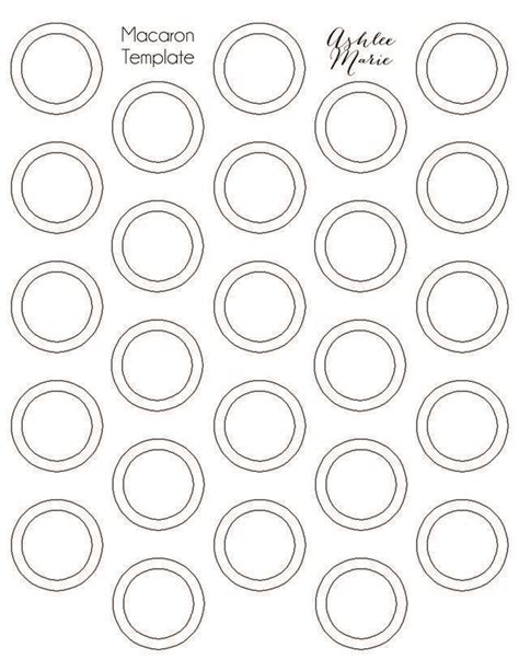 Cute Macaron Template