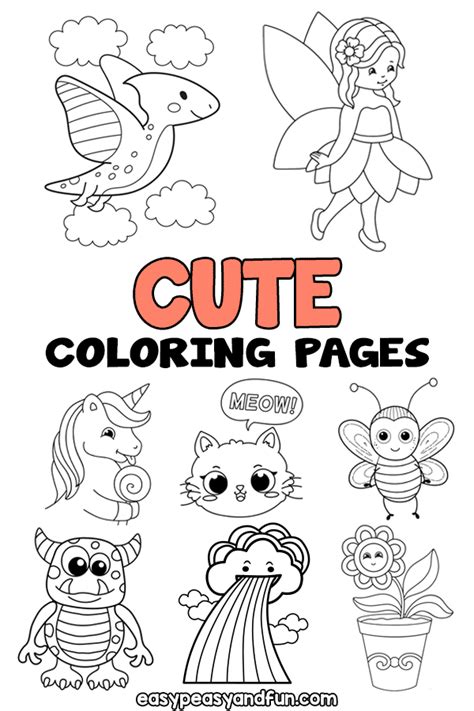 Cute Printable Color Pages