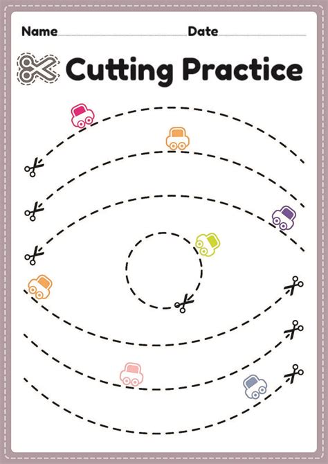 Cutting Activity Printable