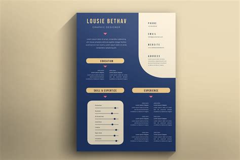 Cv Indesign Template