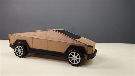 Cybertruck Cardboard Template