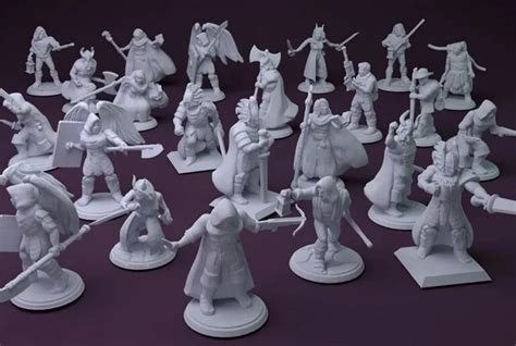 D&d 3d Printable Miniatures
