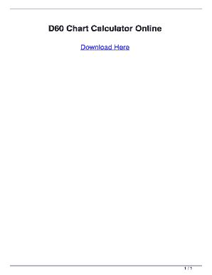 D60 Chart Calculator