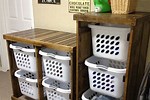 DIY Basket Shelf