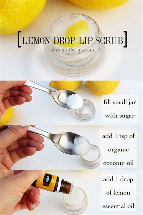 DIY Coconut Oil Lip Scrub