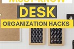 DIY Desk Organization Hacks