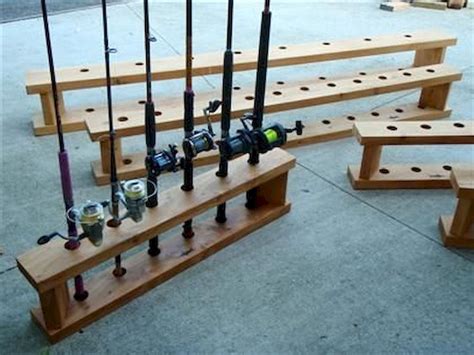 DIY Fishing Rod Holders