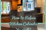 DIY Kitchen Cabinet Refinishing