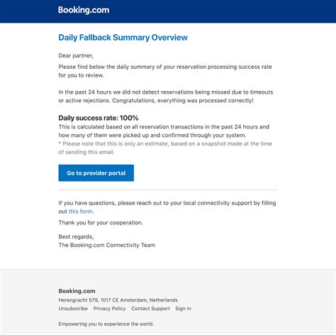 Daily Summary Email Template