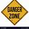 Danger Zone Sign