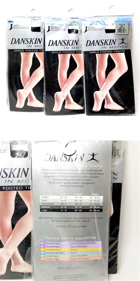 Danskin Tights Color Chart
