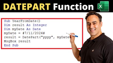 Time Function Dates First Week Example