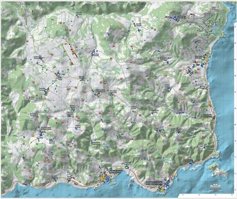 Dayz Topographic Map 2019 Printable 1.05