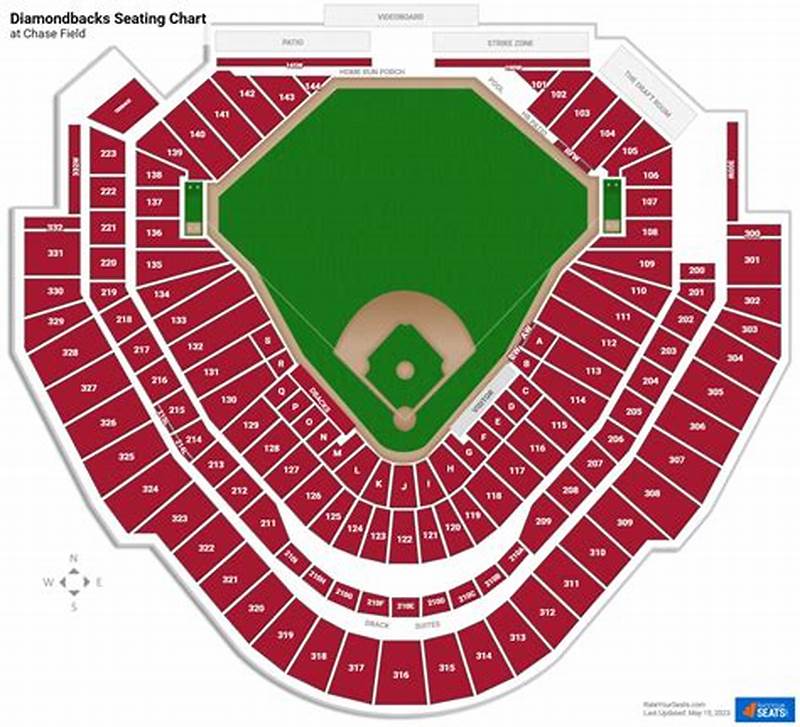 Dbacks Field Seating Chart Row Numbers