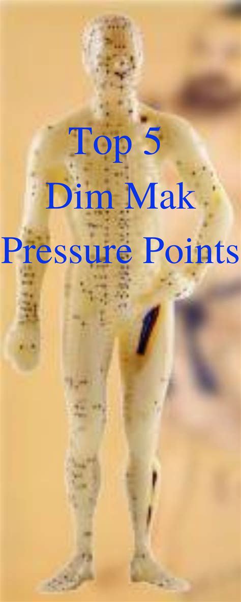 Deadly Pressure Points Chart