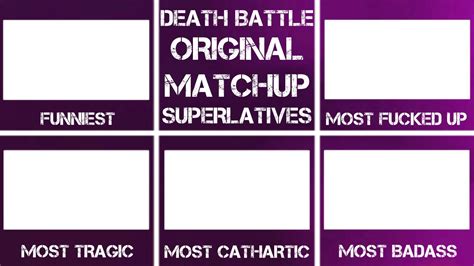 Death Battle Matchup Template