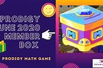 December 2020 Member Box Prodigy Math Game