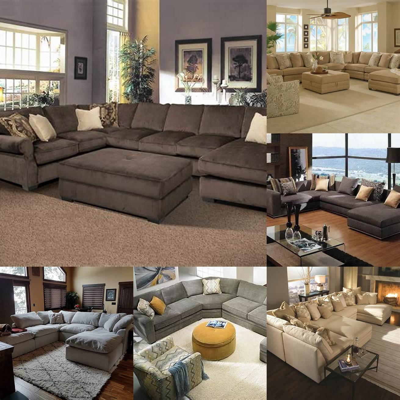 Deep Seating Sofas and Sectionals
