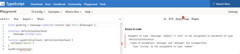 Defining TypeScript callback type