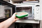 Defrosting Ready Meal in a Microwave Oven