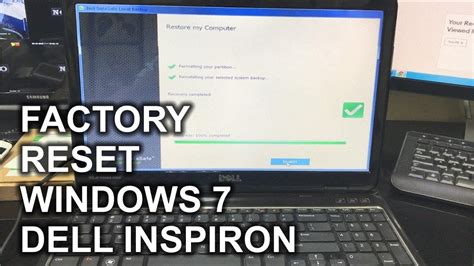 Dell Inspiron Restore Factory Settings