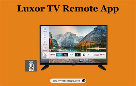 Dependence on WiFi in Luxor TV Remote App
