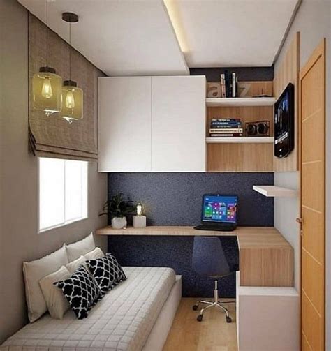 desain interior kamar tidur ukuran kecil