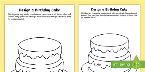 Design Cake Template