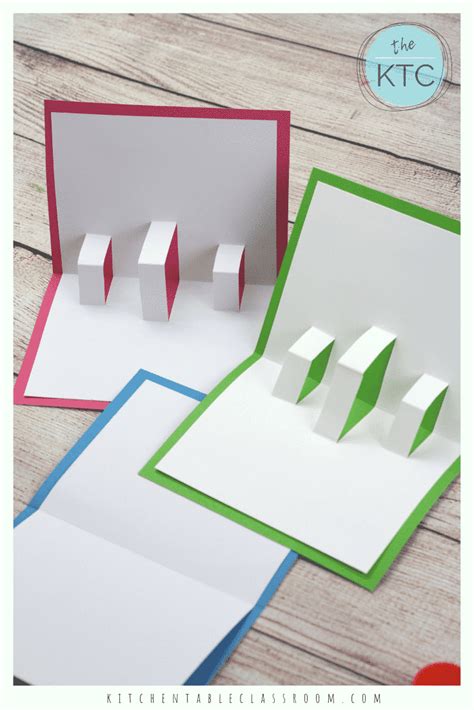 Design Your Own Pop Up Card Template Free