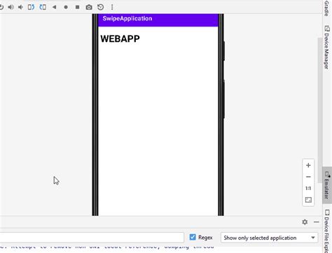 Detect a finger swipe through JavaScript on the iPhone and Android
