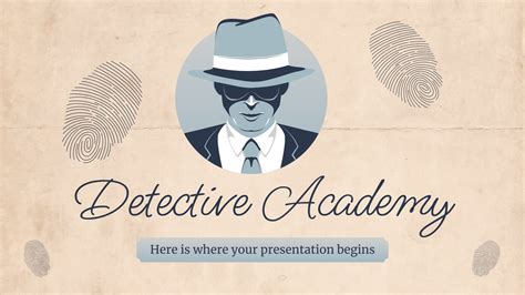 Detective Slides Template