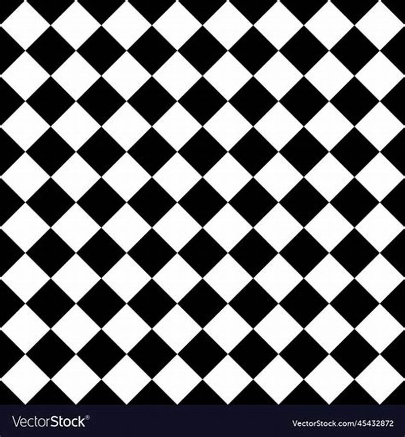 Diagonal Checkered Pattern