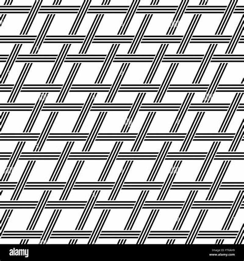 Diagonal Weave Pattern