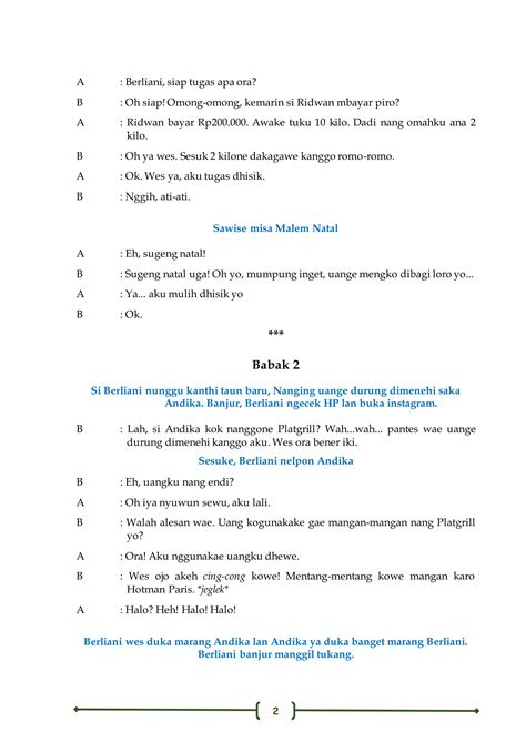 Dialog Bahasa Jawa