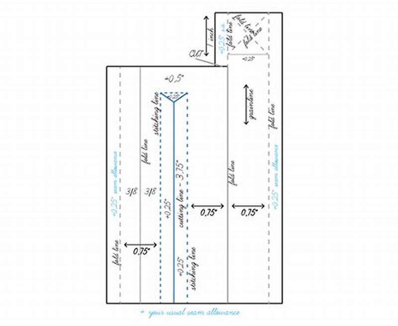 Diamond Placket Pattern