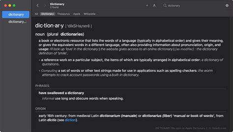 Dictionary text file closed