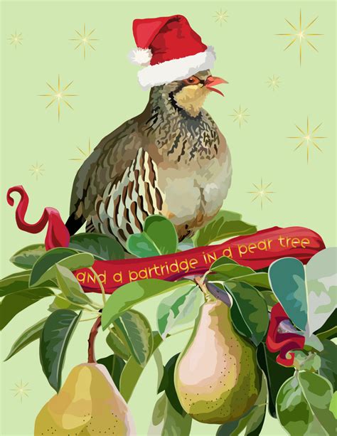 Did You Know This Partridge In A Pear Tree Printable
