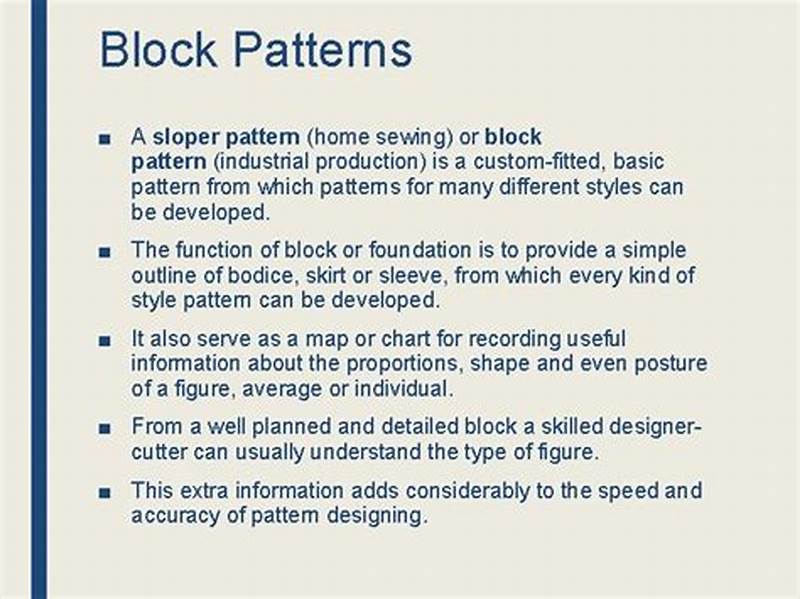Difference Between Basic Block And Working Pattern