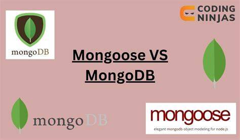 Difference between MongoDB and Mongoose