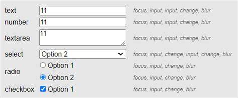 Difference between change and input event for an input element