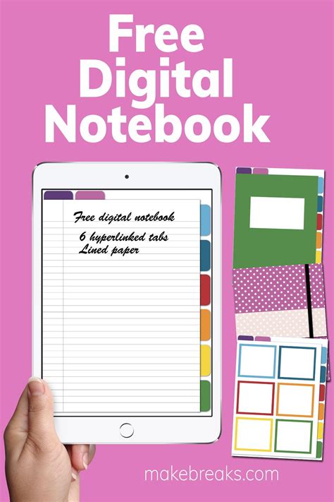 Digital Notebook Template